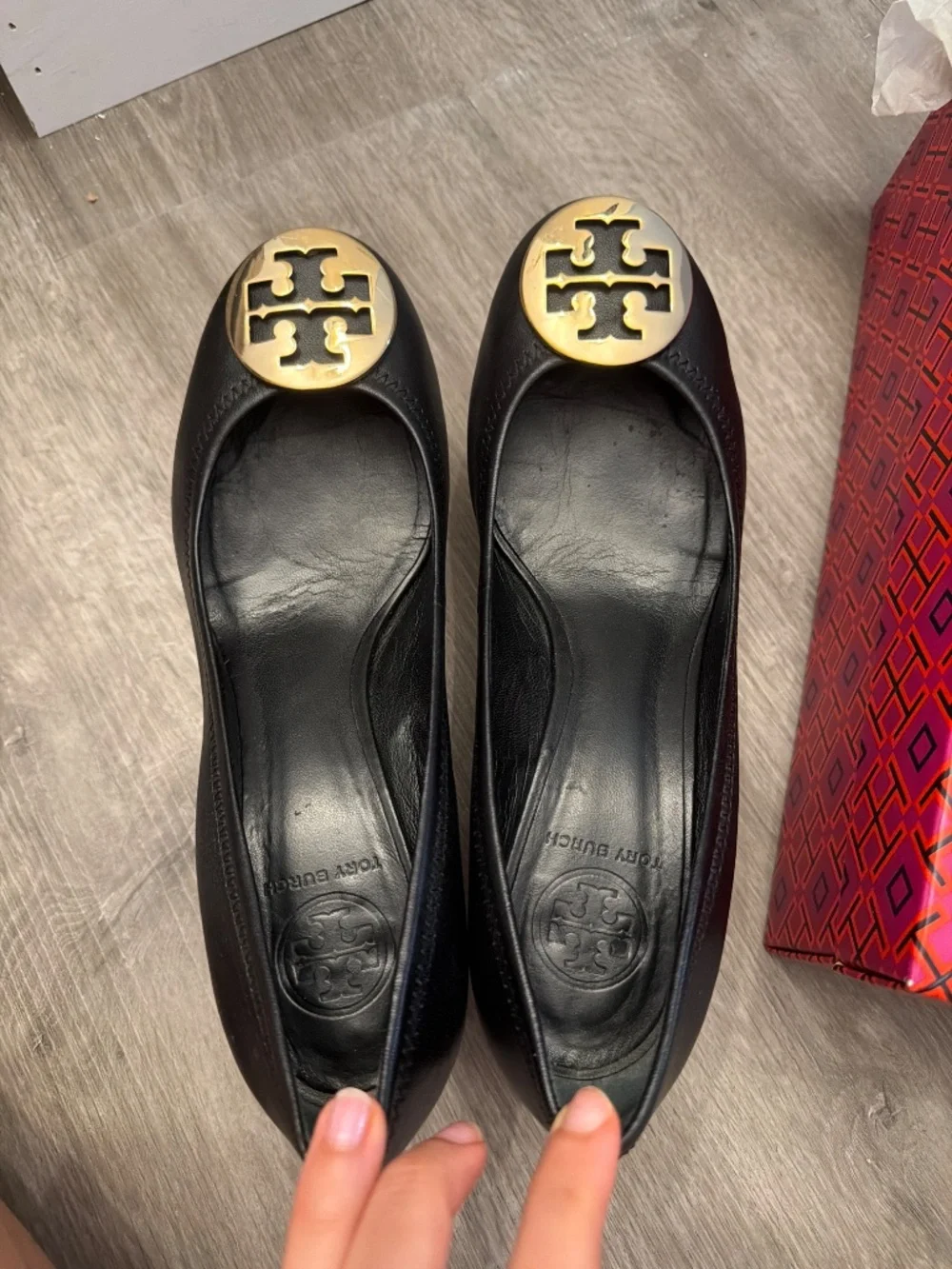 Tory Burch Wedge Pumps